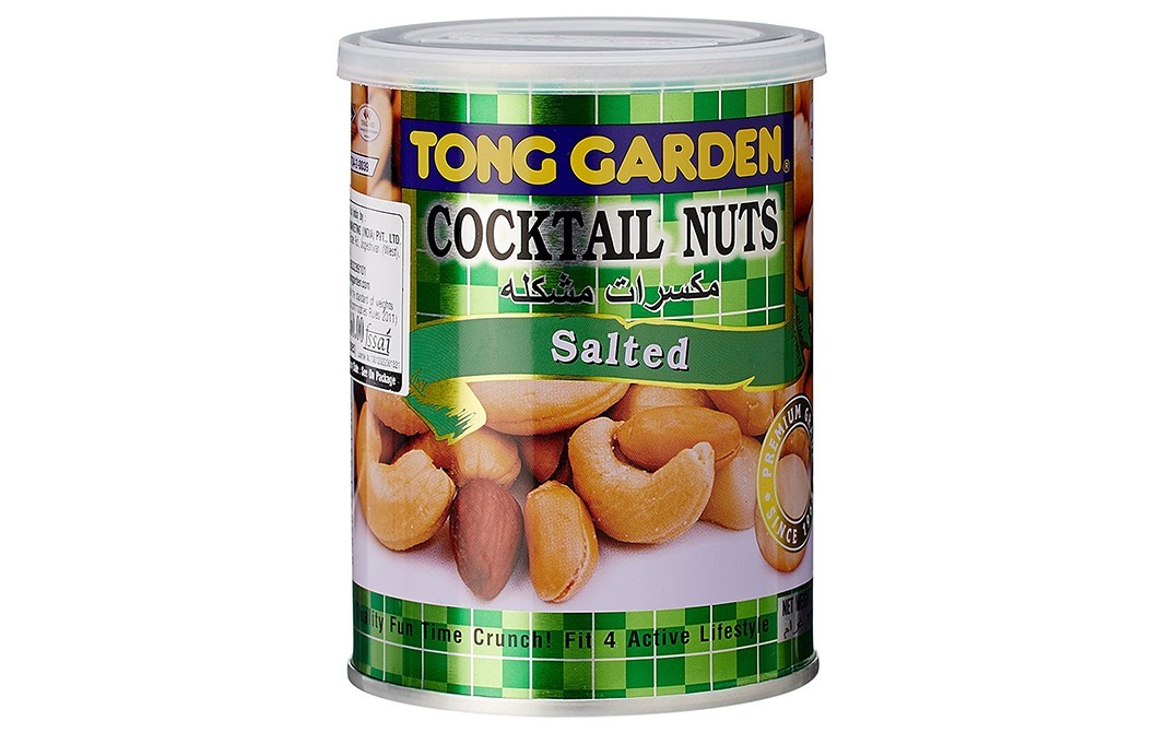 Tong Garden Cocktail Nuts Salted   Tin  150 grams